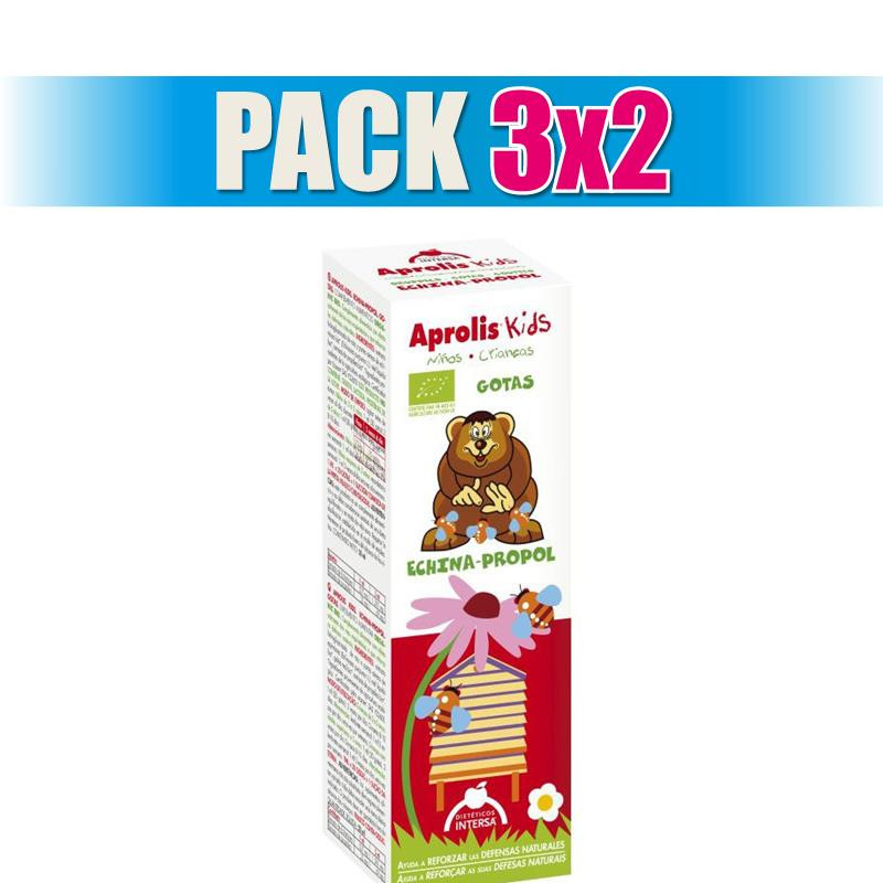 Pack 3x2 APROLIS KIDS ECHINA-PROPOL BIO 50Ml. INTERSA