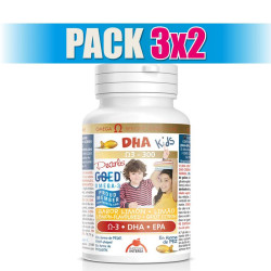 Pack 3x2 DHA KIDS 90 PERLAS...