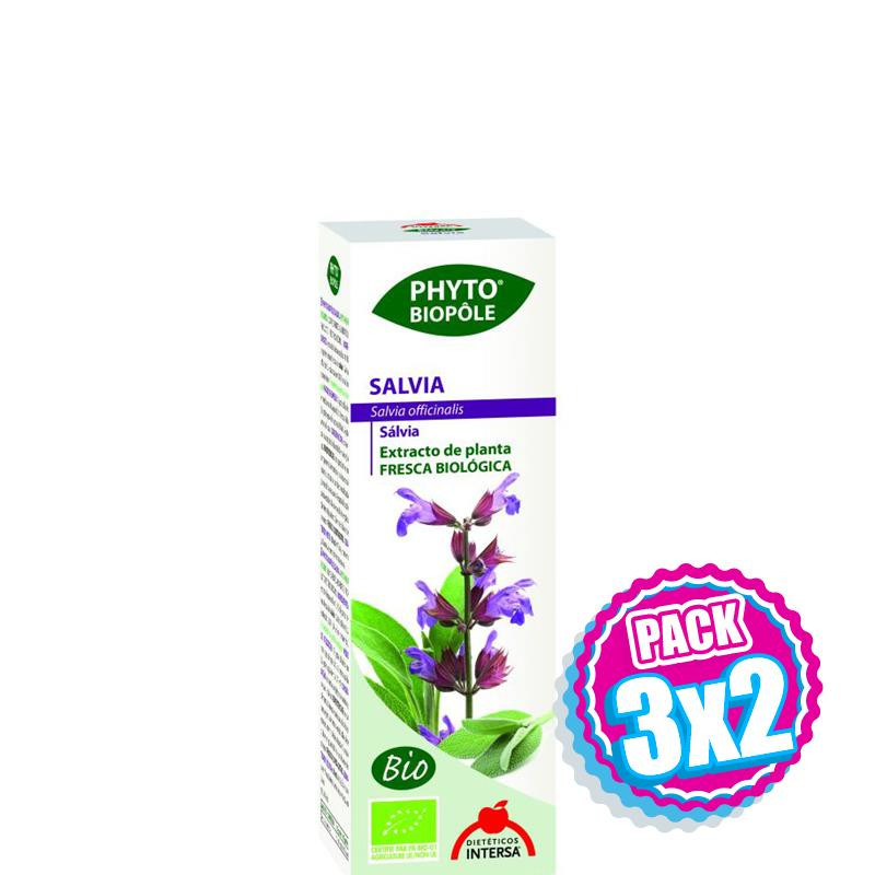 Pack 3x2 PHYTO-BIOPOLE SALVIA BIO 50Ml. INTERSA