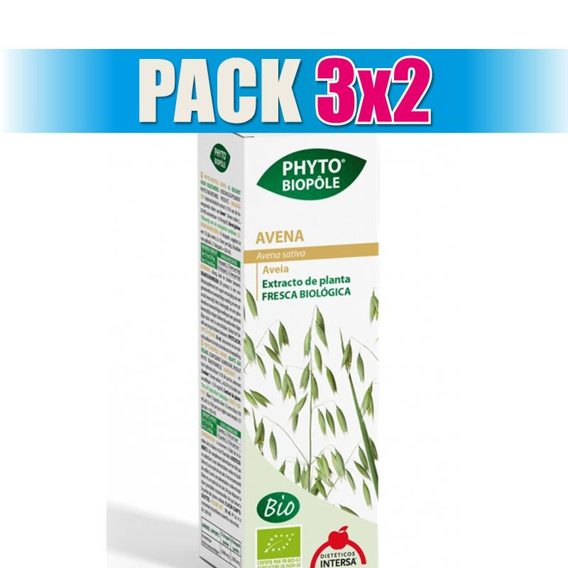 Pack 3x2 PHYTO-BIOPOLE AVENA BIO 50Ml. INTERSA