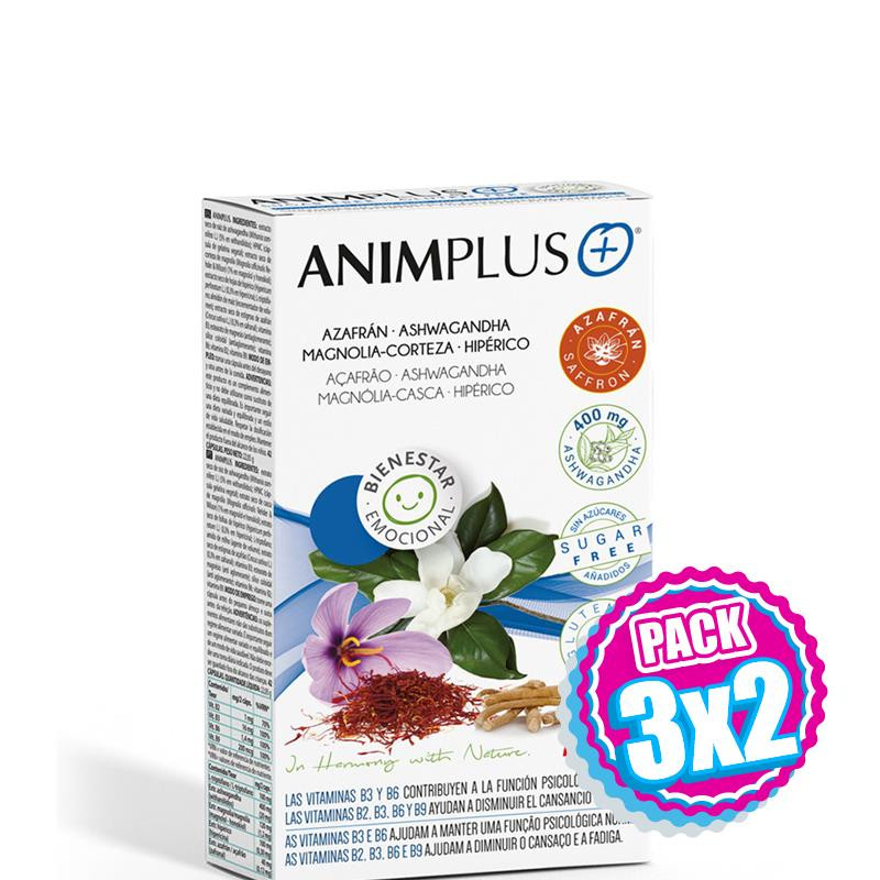 Pack 3x2 ANIMPLUS 42 CAPSULAS INTERSA