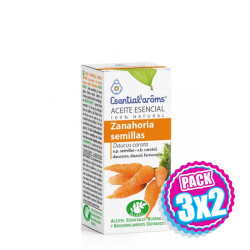 Pack 3x2 ZANAHORIA SEMILLA 5Ml. ESENTIAL AROMS