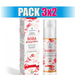 Pack 3x2 ACEITE SECO DE ROSA MOSQUETA 100Ml. ESENTIAL AROMS