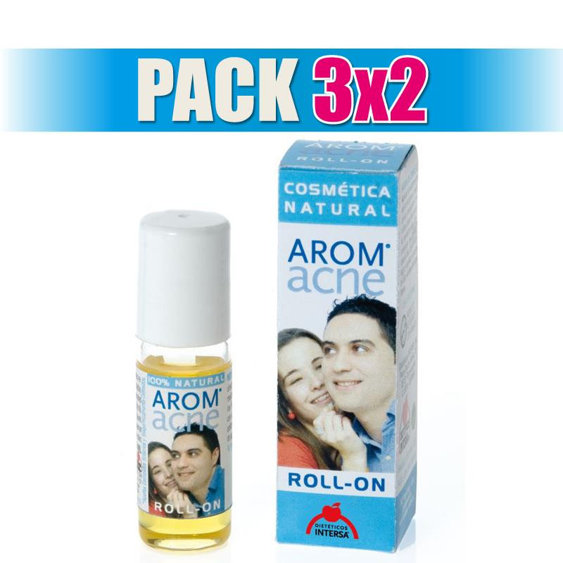 Pack 3x2 ACN PURIFICANTE ROLL-ON ARBOL DE TE 5Ml. ESENTIAL AROMS