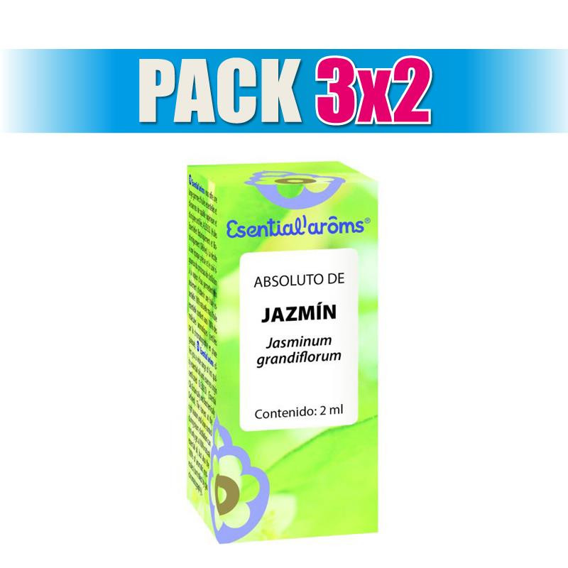 Pack 3x2 ABSOLUTO DE JAZMIN 2Ml. ESENTIAL AROMS ESENTIAL AROMS