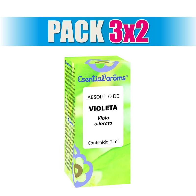 Pack 3x2 ABSOLUTO DE VIOLETA 2Ml. ESENTIAL AROMS ESENTIAL AROMS