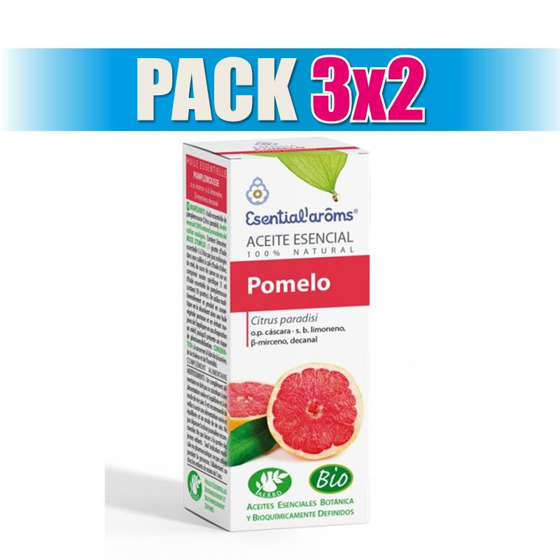 Pack 3x2 POMELO 10Ml. ESENTIAL AROMS