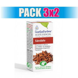 Pack 3x2 SANDALO 5Ml. ESENTIAL AROMS