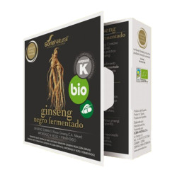 GINSENG NEGRO FERMENTADO 24 CAPSULAS SORIA NATURAL