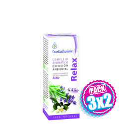 Pack 3x2 DIFUSOR RELAJANTE 15Ml. ESENTIAL AROMS