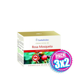 Pack 3x2 CREMA DE ROSA MOSQUETA ECOCERT 50Gr. ESENTIAL AROMS