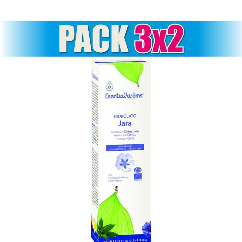 Pack 3x2 HIDROLATO DE JARA BIO 100Ml. ESENTIAL AROMS