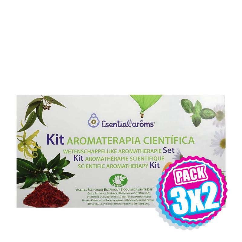 Pack 3x2 KIT AROMATERAPIA ESENTIAL AROMS