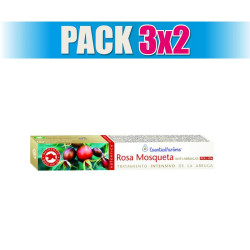 Pack 3x2 ROLL ON ANTIARRUGAS ROSA MOSQUETA 7Ml. ESENTIAL AROMS