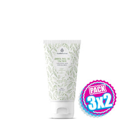 Pack 3x2 MASCARILLA EXFOLIANTE DE ARBOL DE TE 50Ml. ESENTIAL AROMS