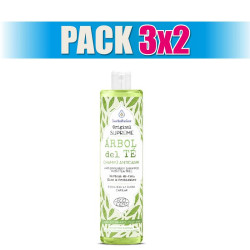 Pack 3x2 CHAMPU ANTICASPA ARBOL DE TE 200Ml. ESENTIAL AROMS