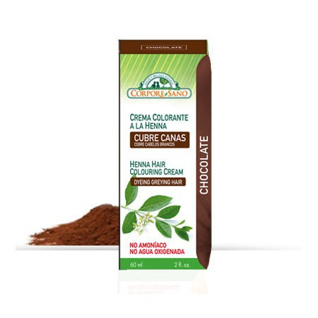 CREMA COLOR CABELLO CHOCOLATE 60Ml. CORPORE SANO