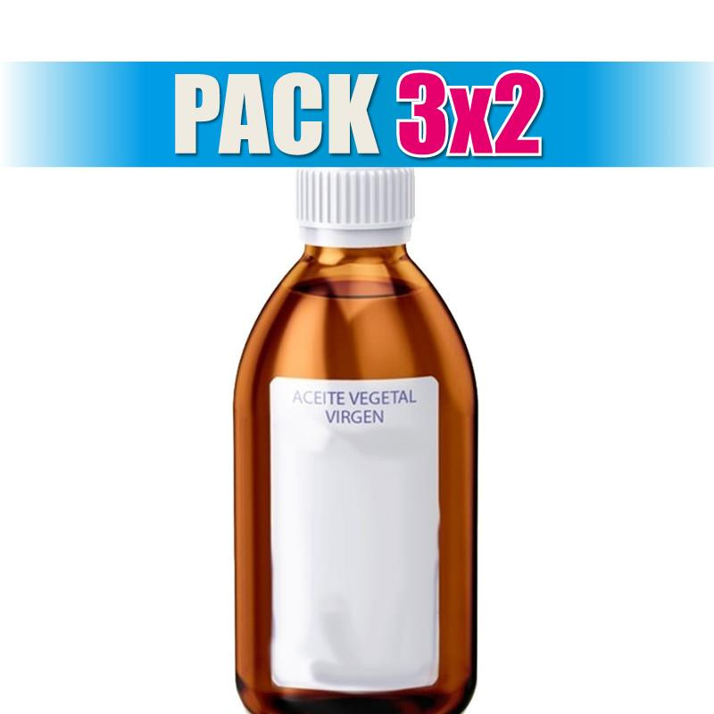 Pack 3x2 ACEITE VEGETAL DE GERMEN DE TRIGO 500Ml. ESENTIAL AROMS