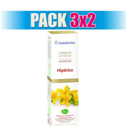 Pack 3x2 EXTRACTO LIPIDICO DE HIPERICO ECOCERT 500Ml. ESENTIAL AROMS