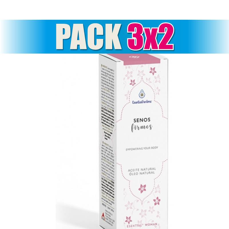Pack 3x2 SENOS FIRMES 50Ml. ESENTIAL AROMS