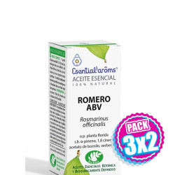 Pack 3x2 ACEITE ESENCIAL ROMERO BIO 100Ml ESENTIAL AROMS