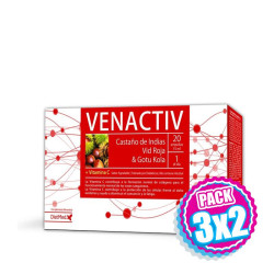 Pack 3x2 VENACTIV 20 AMPOLLAS DIETMED