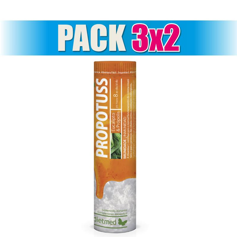 Pack 3x2 PROPOTUSS SOS 20 PASTILLAS DIETMED