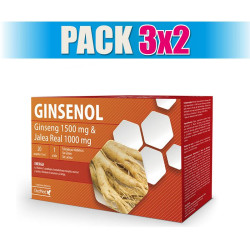 Pack 3x2 GINSENOL 20 AMPOLLAS DIETMED
