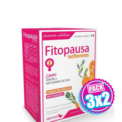 Pack 3x2 FITOPAUSA ISOFLAVONAS 60 PERLAS DIETMED