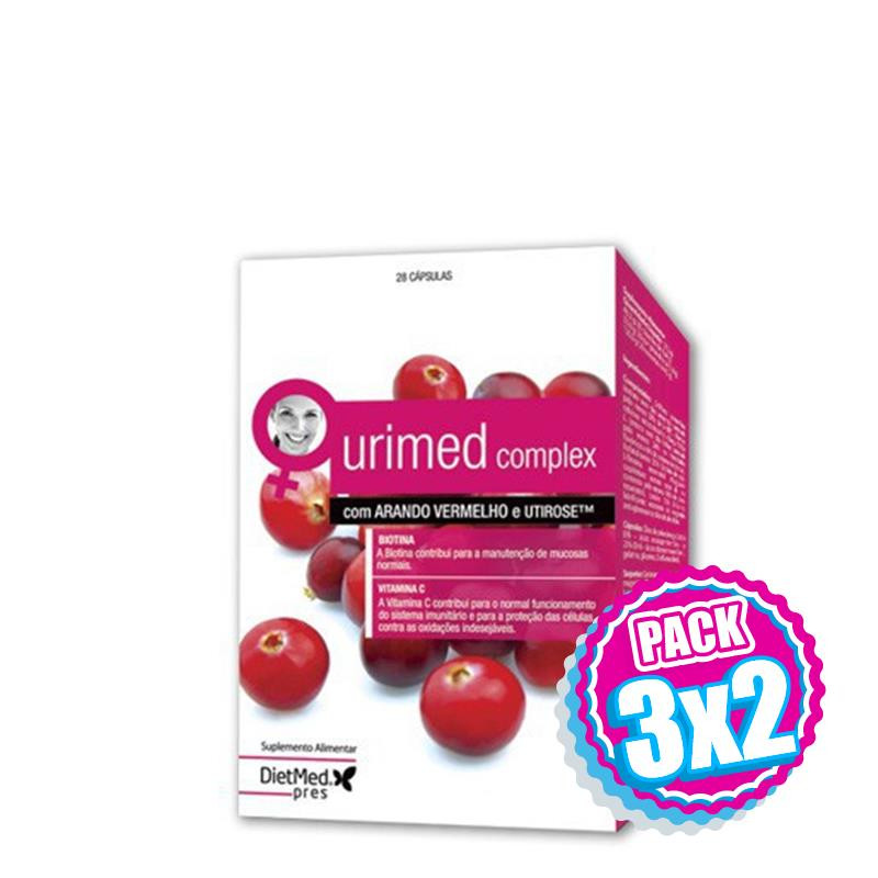 Pack 3x2 URIMED COMPLEX 28 CAPSULAS DIETMED