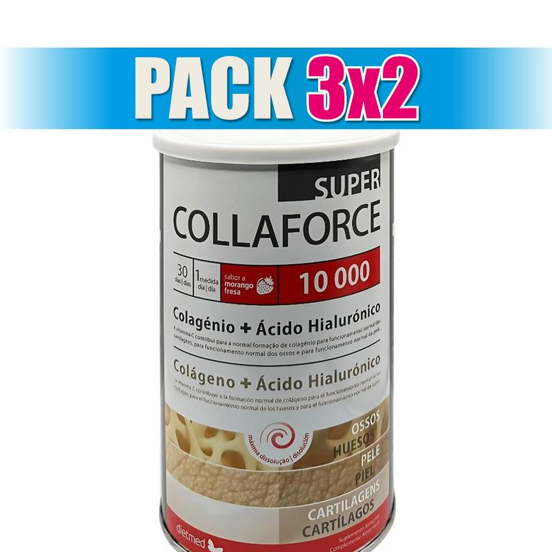 Pack 3x2 SUPER COLLAFORCE 10.000 450Gr. DIETMED