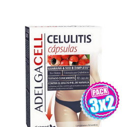 Pack 3x2 ADELGACELL REDUCER CELULITIS 40 CAPSULAS DIETMED