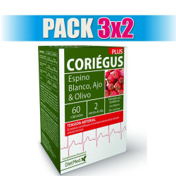 Pack 3x2 CORIEGUS PLUS 60 CAPSULAS DIETMED