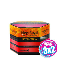 Pack 3x2 MEGAROYAL DYNAMICA 20 AMPOLLAS DIETMED