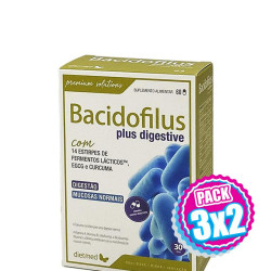 Pack 3x2 BACIDOFILUS PLUS 60 CAPSULAS DIETMED