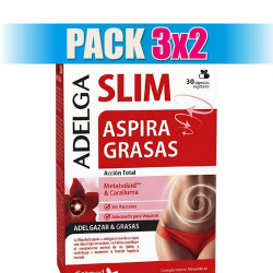Pack 3x2 ADELGASLIM ASPIRA GRASAS 30 CÁPSULAS DIETMED