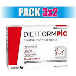 Pack 3x2 DIETFORMPIC 30 CÁPSULAS DIETMED