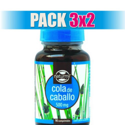 Pack 3x2 COLA DE CABALLO 500Mg. 90 COMPRIMIDOS NATURMIL