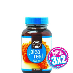Pack 3x2 JALEA REAL 1.000Mg. 60 PERLAS NATURMIL