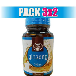 Pack 3x2 GINSENG 500MG 60...