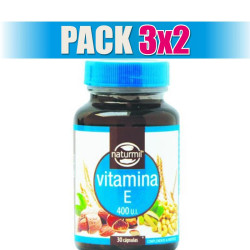 Pack 3x2 VITAMINA E 400UI. 30 PERLAS NATURMIL