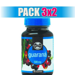 Pack 3x2 GUARANA 500Mg. 60...