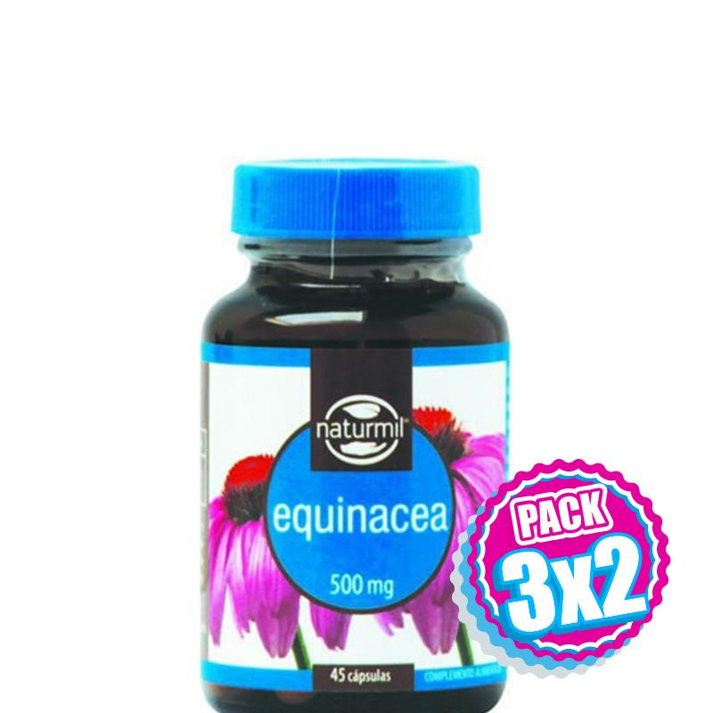 Pack 3x2 EQUINACEA 500Mg. 45 CAPSULAS NATURMIL