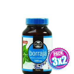 Pack 3x2 BORRAJA 1.000Mg....
