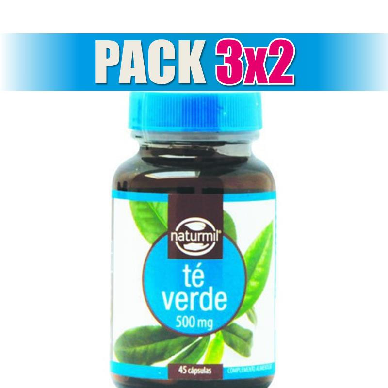 Pack 3x2 TE VERDE 500Mg. 45 CAPSULAS NATURMIL