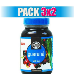 Pack 3x2 GUARANA 500Mg. 120...