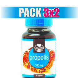 Pack 3x2 PROPOLIS 500Mg. 45 CAPSULAS NATURMIL