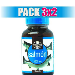 Pack 3x2 SALMON 1.000Mg. 45 PERLAS NATURMIL