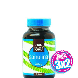 Pack 3x2 SPIRULINA 400Mg....