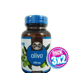 Pack 3x2 OLIVO 500Mg. 60 COMPRIMIDOS NATURMIL